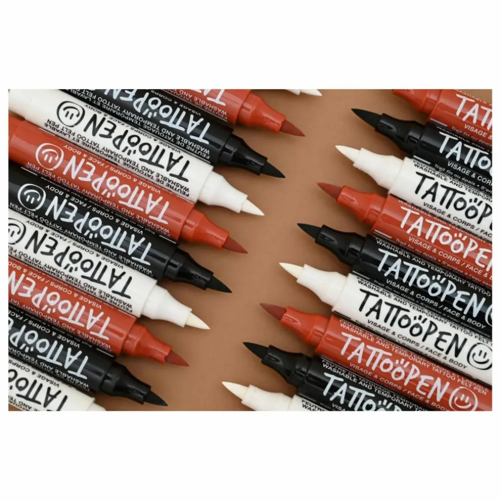 Feutre de tatouage temporaire Tattoopen | Blanc