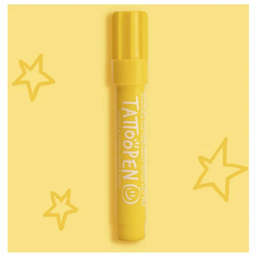 Feutre de tatouage temporaire Tattoopen | Jaune