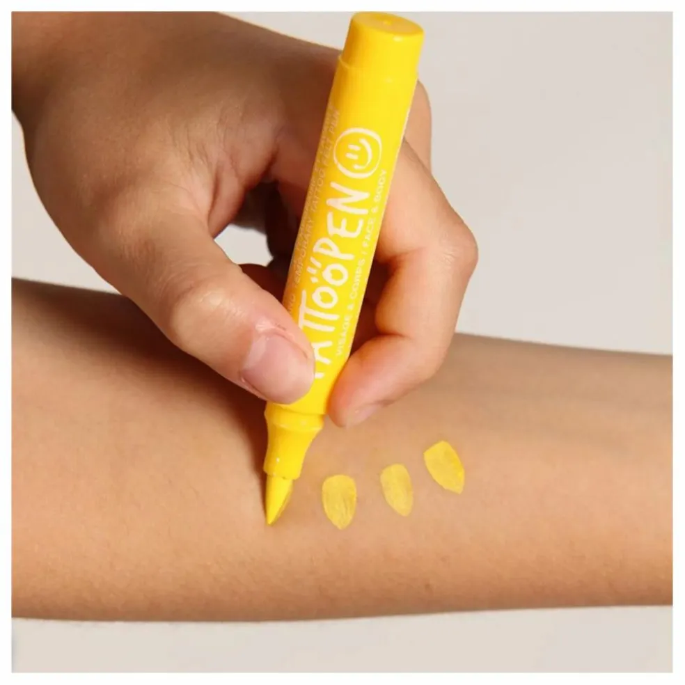 Feutre de tatouage temporaire Tattoopen | Jaune