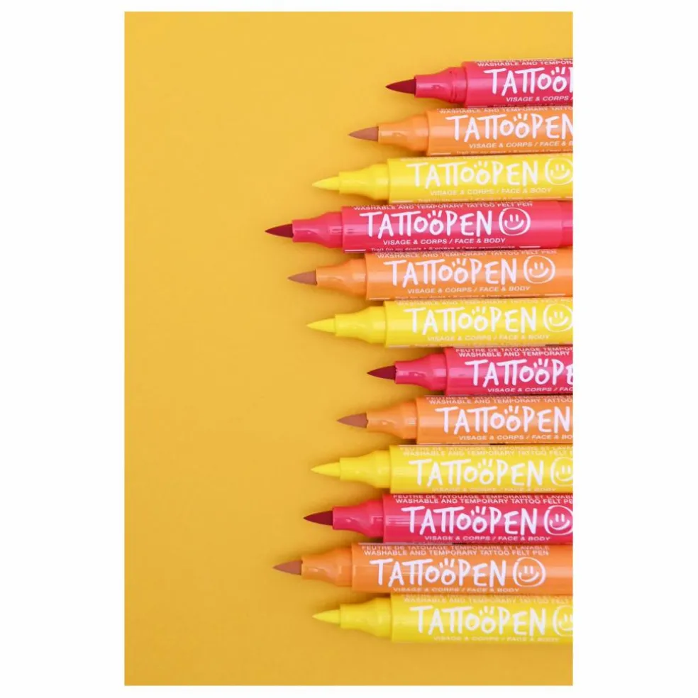 Feutre de tatouage temporaire Tattoopen | Jaune