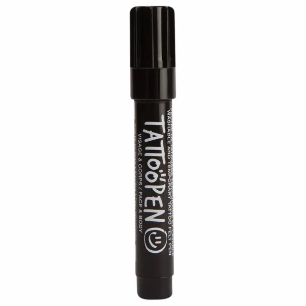 Feutre de tatouage temporaire Tattoopen | Noir