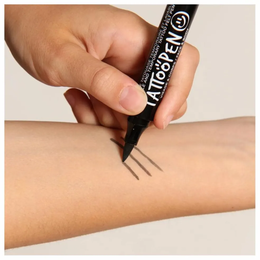 Feutre de tatouage temporaire Tattoopen | Noir