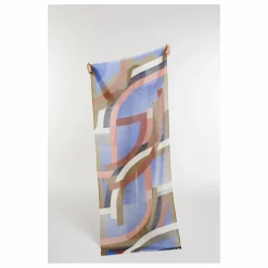 Foulard Alchimie Laine | Bleu
