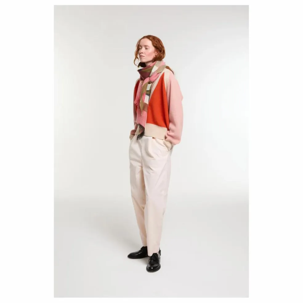 Foulard Alchimie Laine | Rose