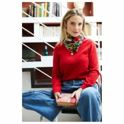 Foulard Alma Berries | Vert