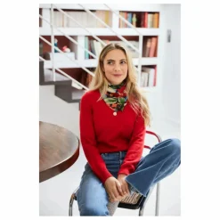 Foulard Alma Berries | Vert