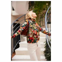 Foulard Alma Berries | Vert