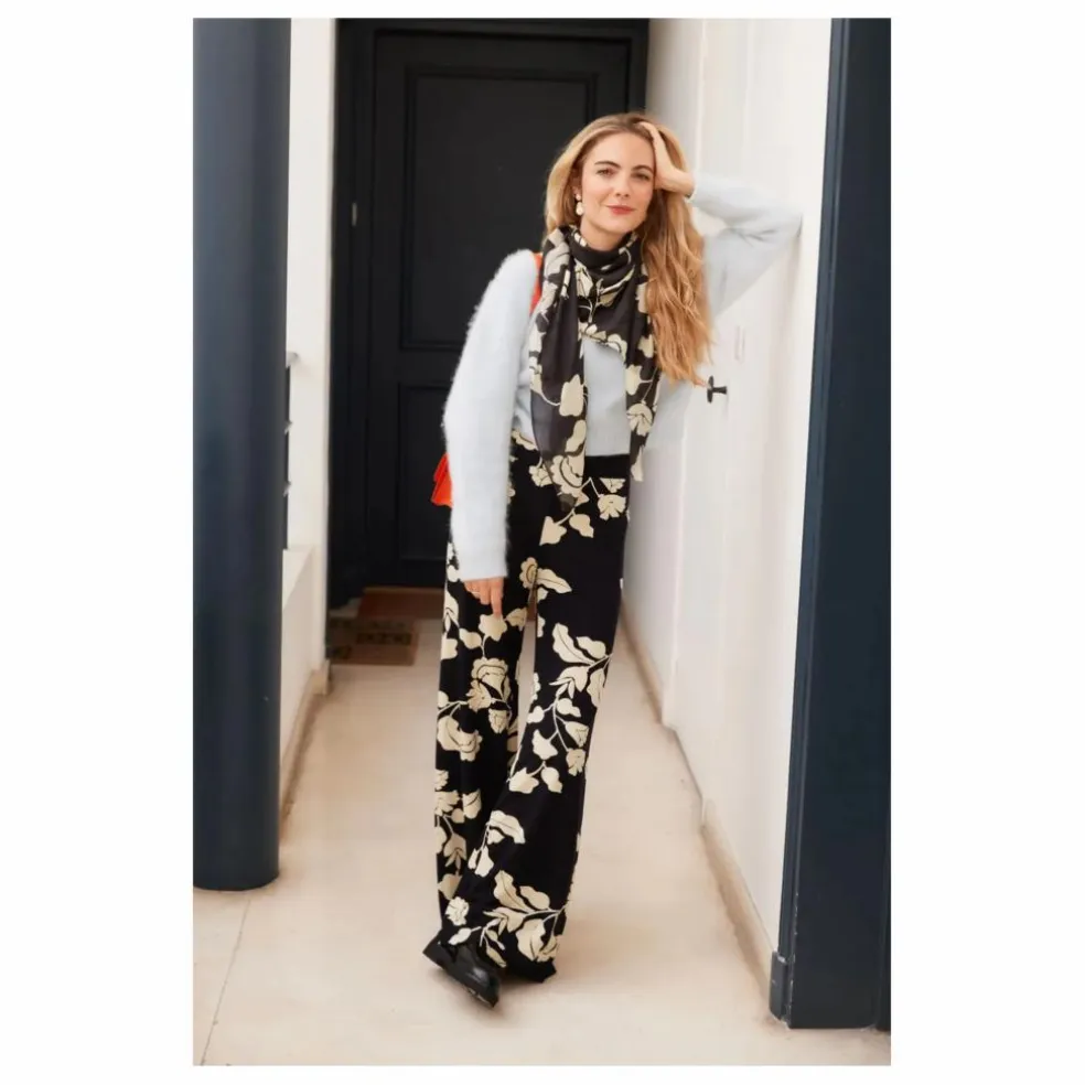Foulard Alma Tokyo | Noir