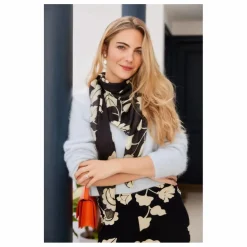 Foulard Alma Tokyo | Noir