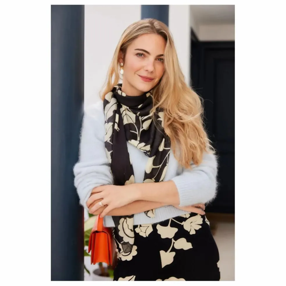 Foulard Alma Tokyo | Noir