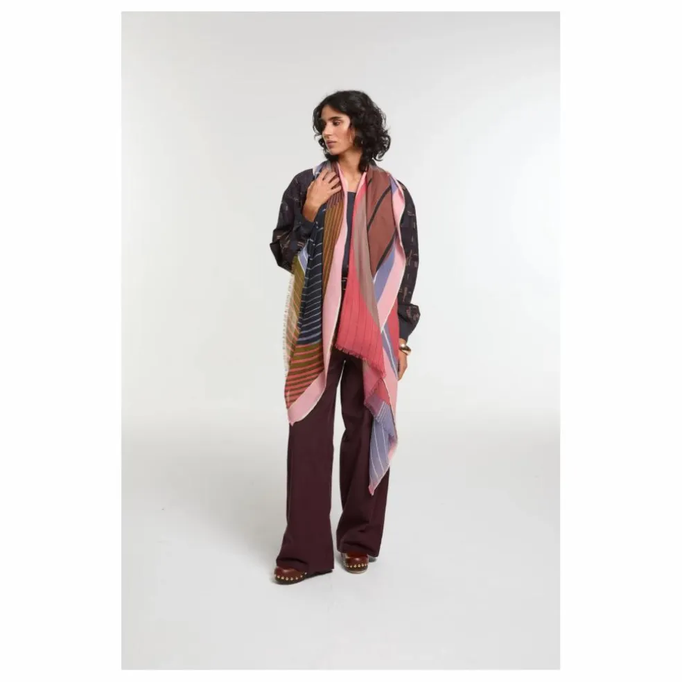 Foulard Astre Laine | Parme