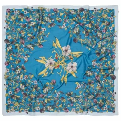 Foulard Bromflora | Bleu