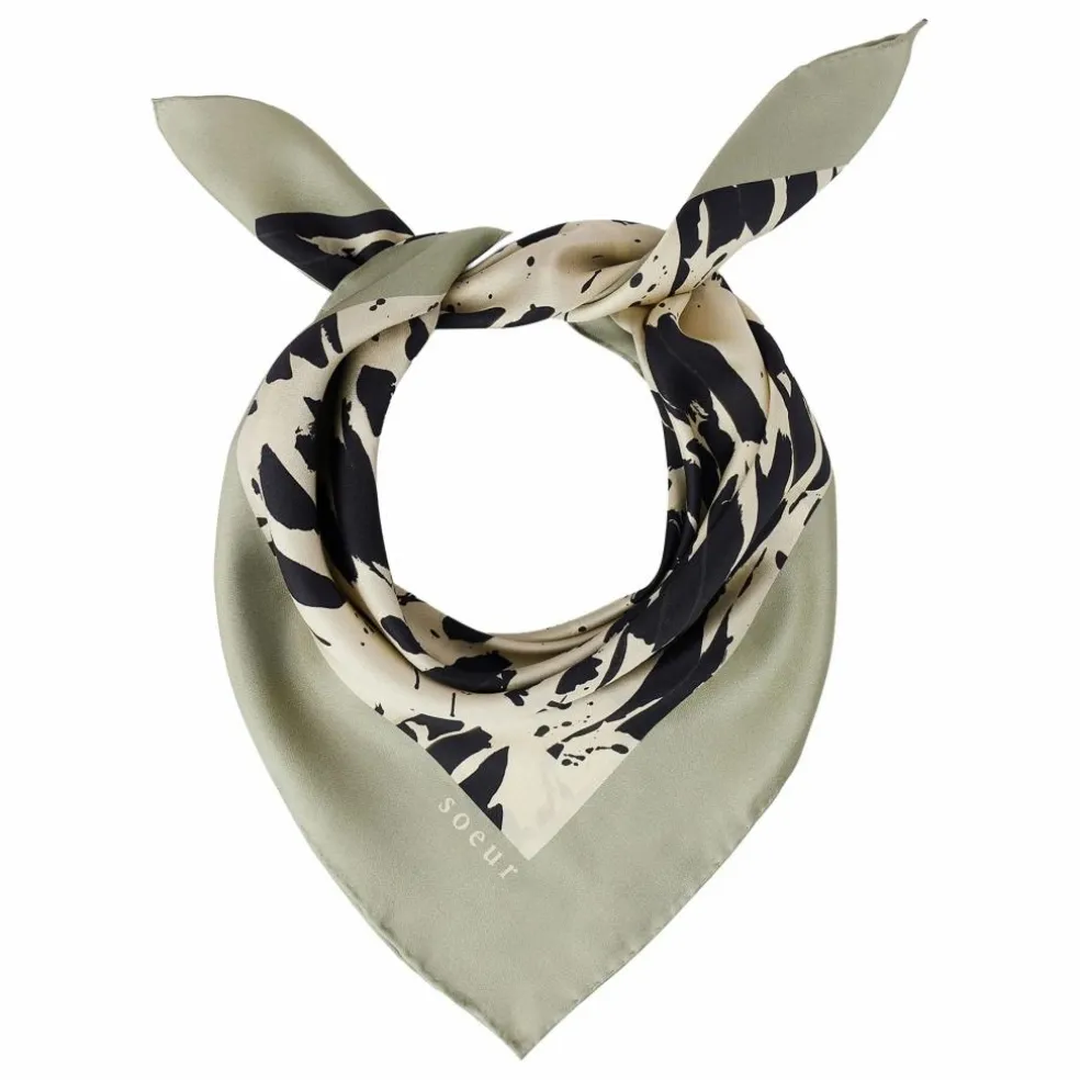 Foulard Capucine Soie | Jaune pâle