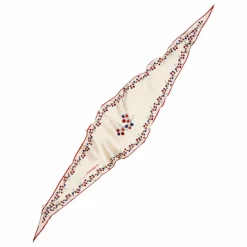 Foulard Carna Diamond Soie | Crème