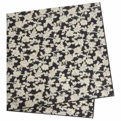 Foulard Cayati Coton Bio | Noir