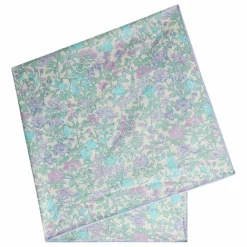 Foulard Cayati Liberty Coton Bio | Vert d'eau
