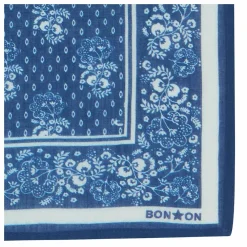Foulard Fleurs | Bleu