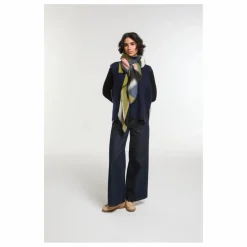 Foulard Mouvance Laine | Rose