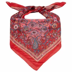 Foulard Sosaisley Sia Soie | Rouge