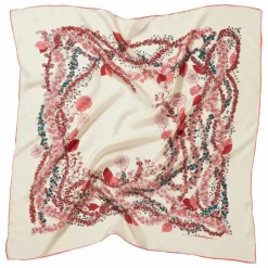 Foulard Wintery Sia Soie | Ecru
