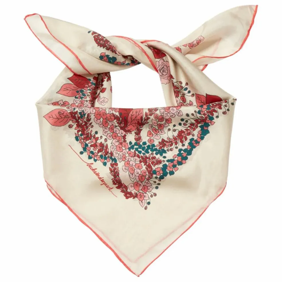 Foulard Wintery Sia Soie | Ecru