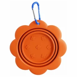 Gamelle de transport Flower | Orange