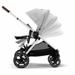 Gazelle S - Poussette évolutive tout terrain | Gris