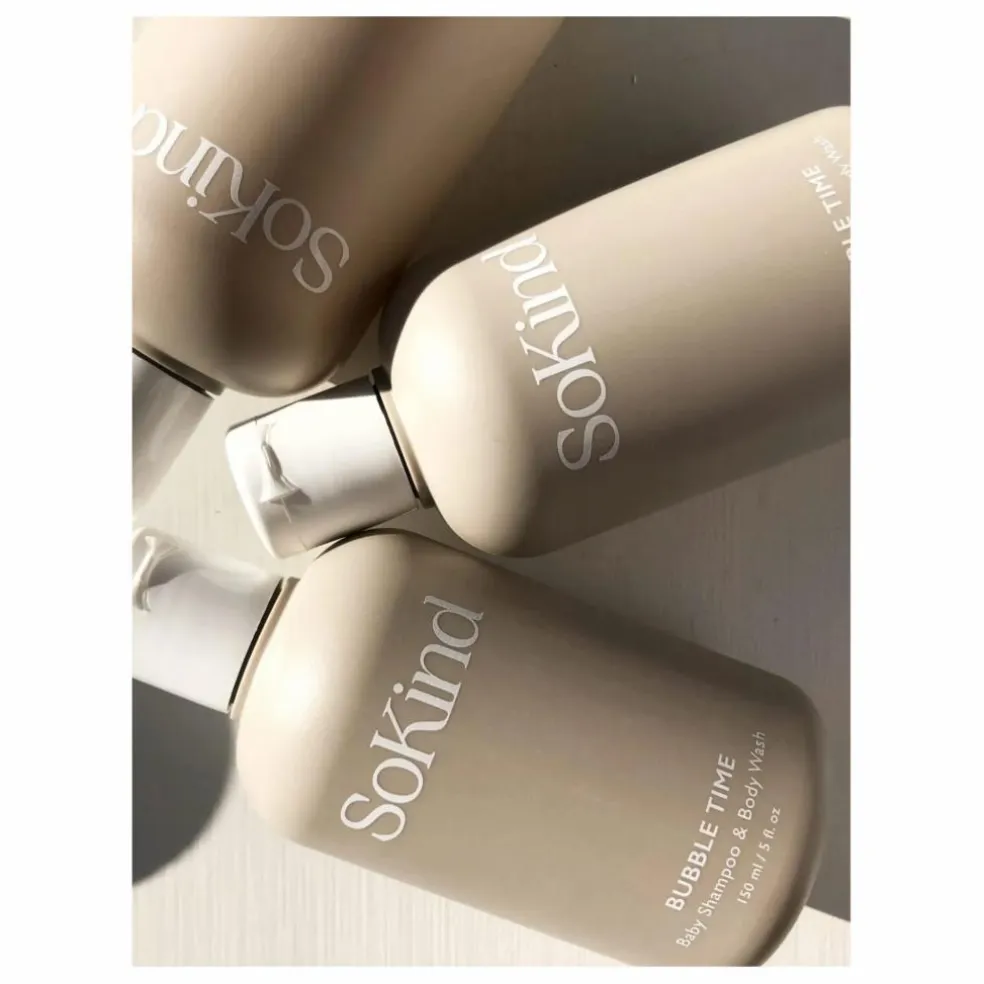 Gel douche et shampoing bébé Bubble Time - 150 ml