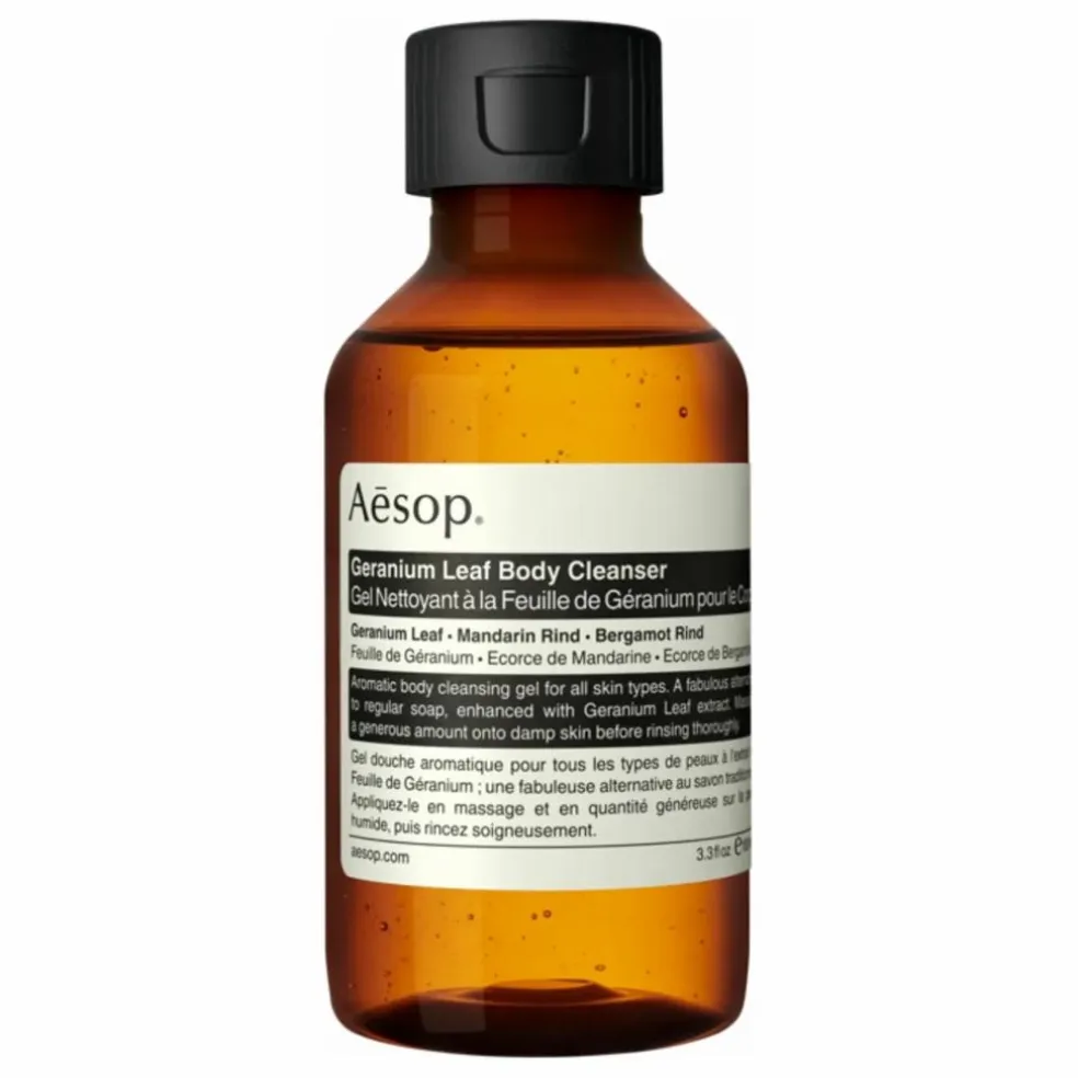 Gel Nettoyant à la Feuille de Géranium pour le corps - 100ml