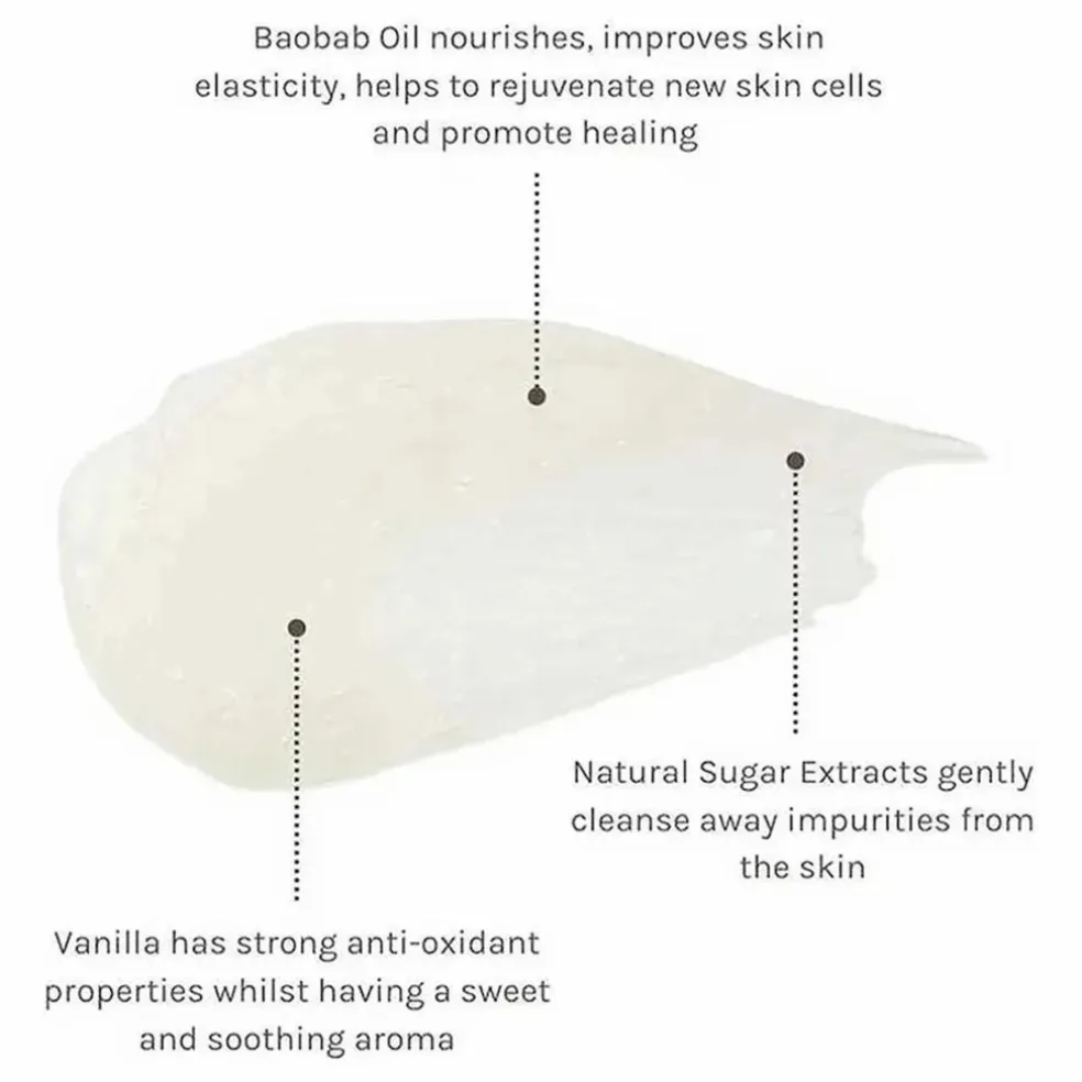 Gelée douce nettoyante visage baobab et vanille - 120 ml