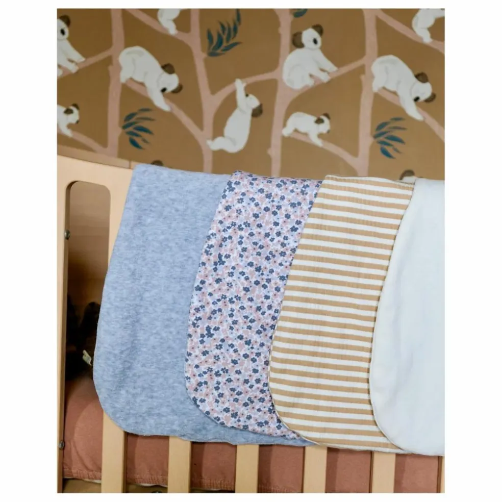 Gigoteuse d'emmaillotage en coton bio | Violet