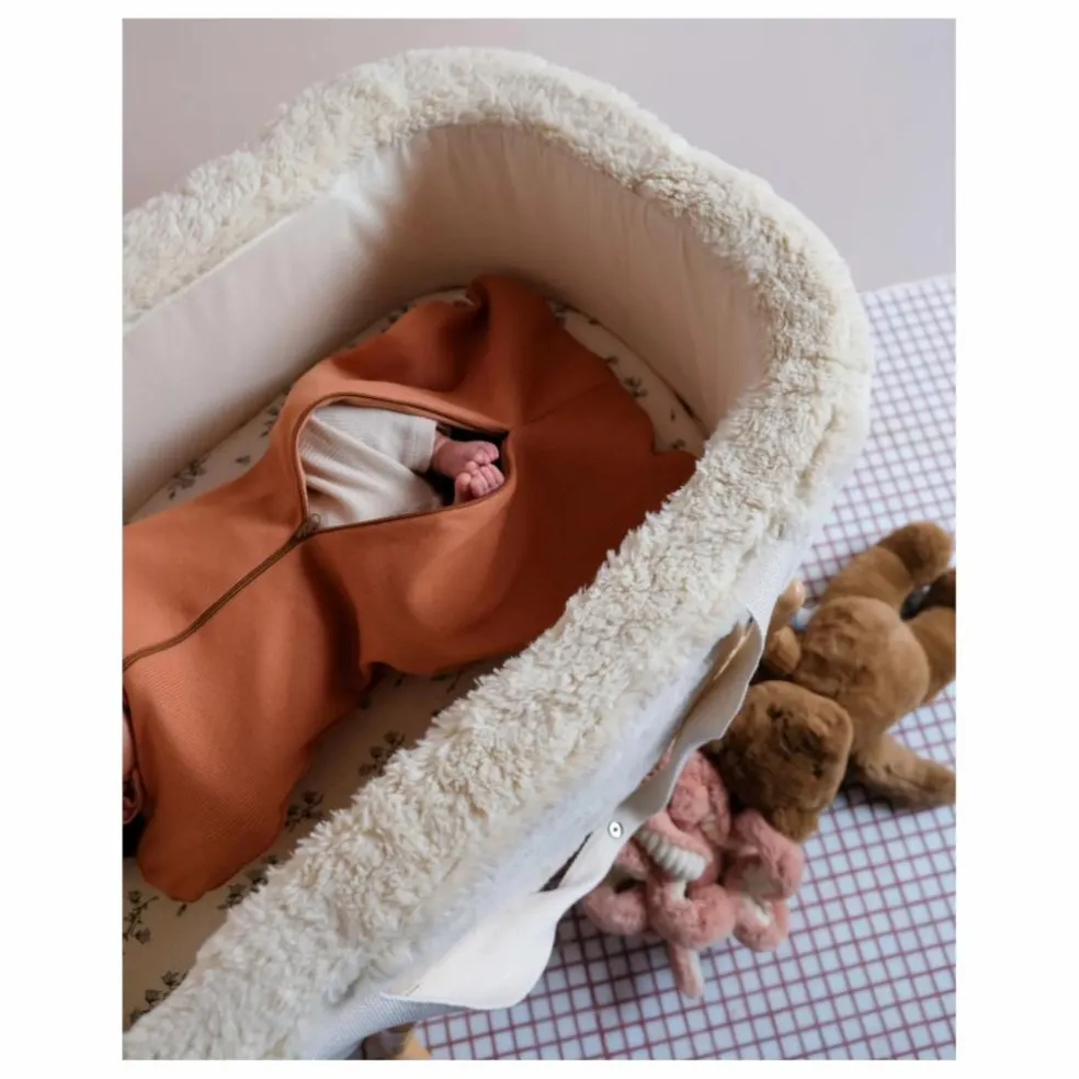 Gigoteuse d'emmaillotage en coton bio | Caramel