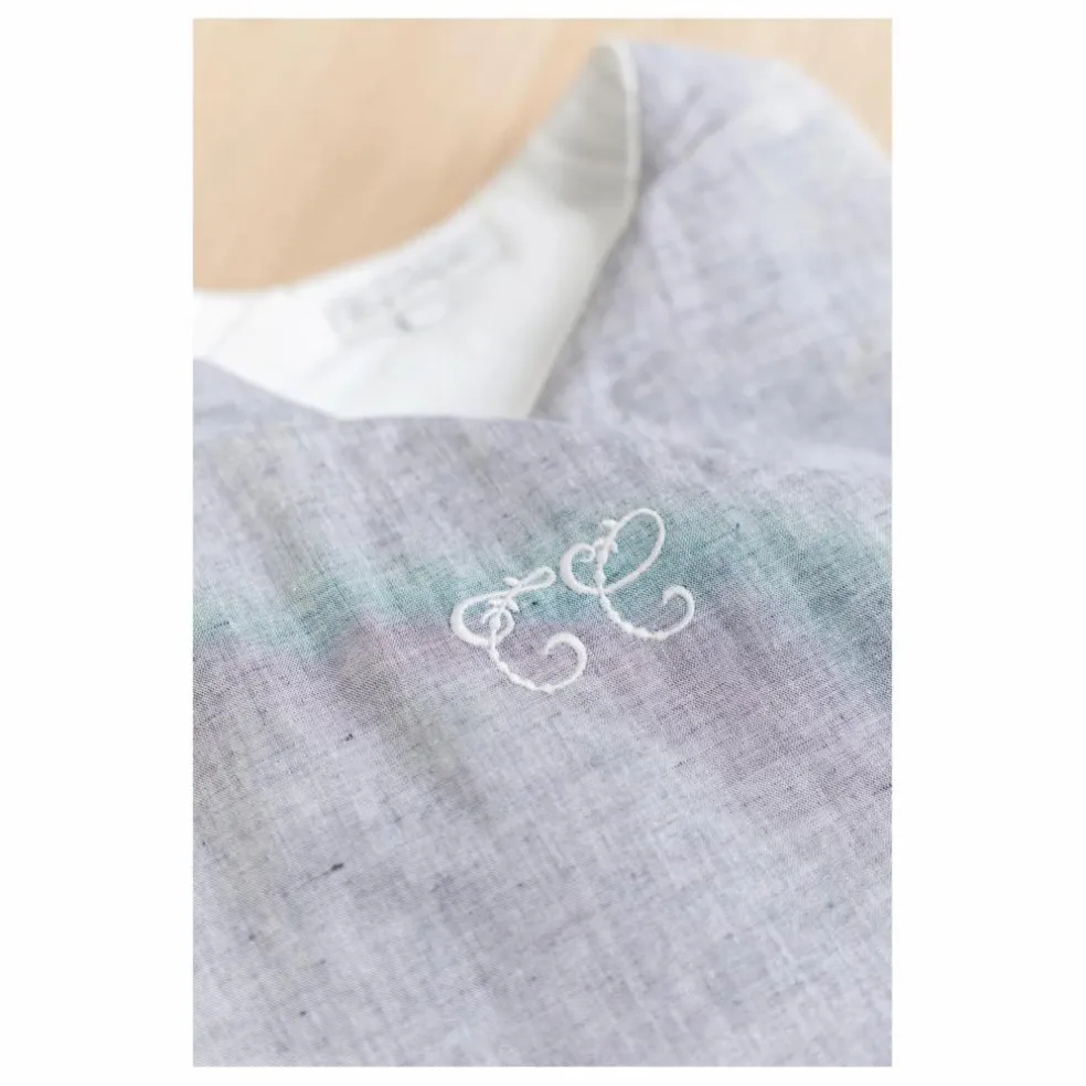 Gigoteuse en lin et coton | Bleu marine