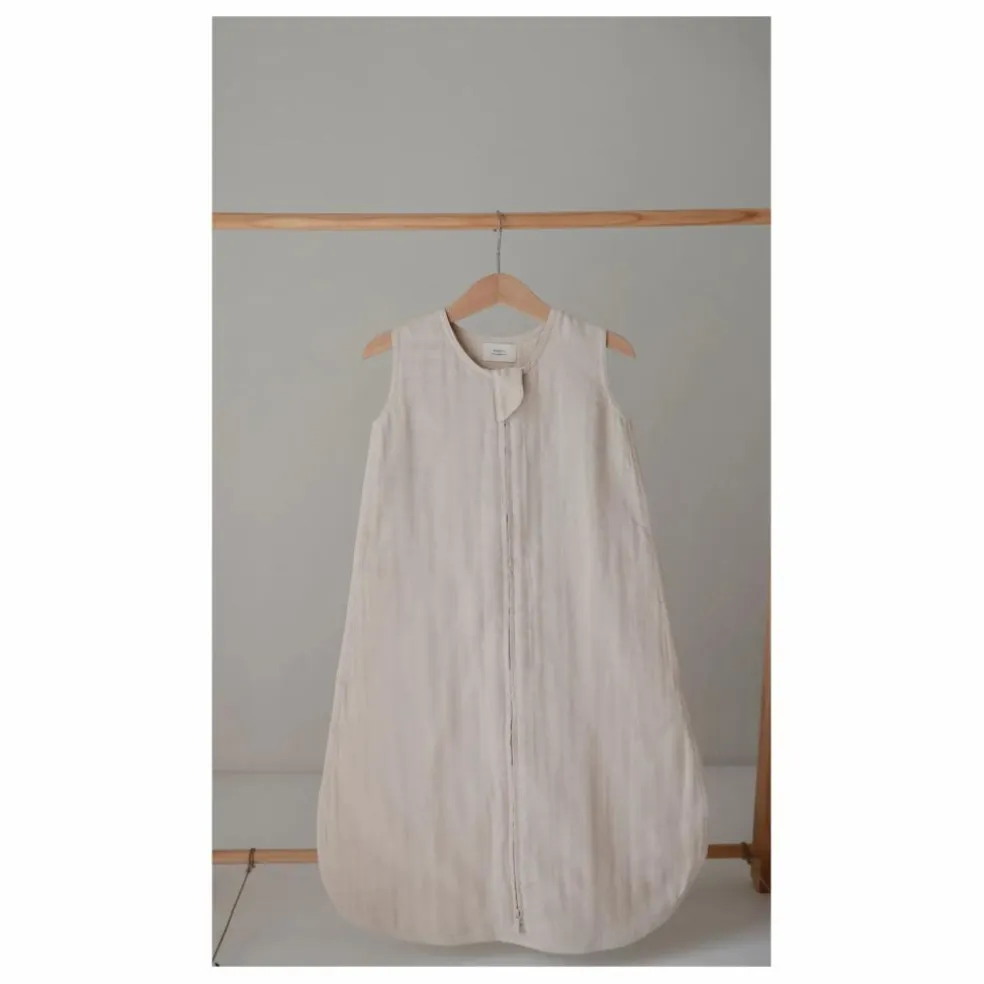 Gigoteuse légère en coton bio | Beige