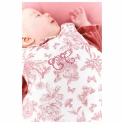 Gigoteuse Toile de Jouy | Rose pêche