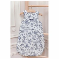 Gigoteuse Toile de Jouy | Bleu marine