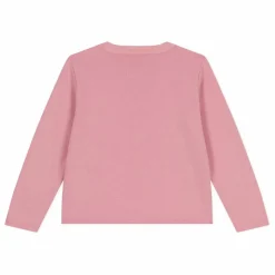 Gilet Binette Molleton Bio | Rose