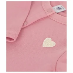 Gilet Binette Molleton Bio | Rose