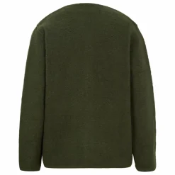 Gilet Boutonné Laine | Vert kaki