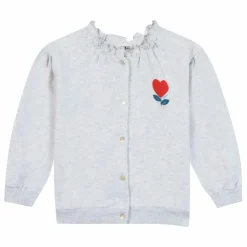 Gilet Chiné New York Molleton | Gris
