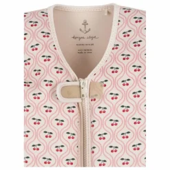 Gilet de natation à volant Cherry | Rouge cerise