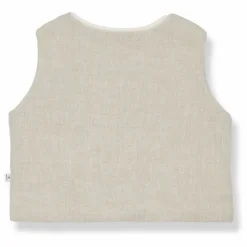 Gilet Elias Lin et Bambou | Beige