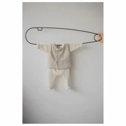 Gilet Elias Lin et Bambou | Beige