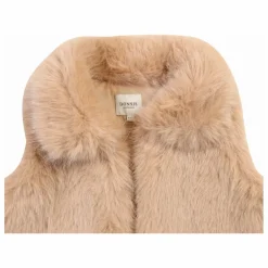 Gilet Façon Fourrure Roswita | Rose pêche