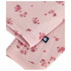 Gilet Fleuri Pointelle Coton Bio | Rose
