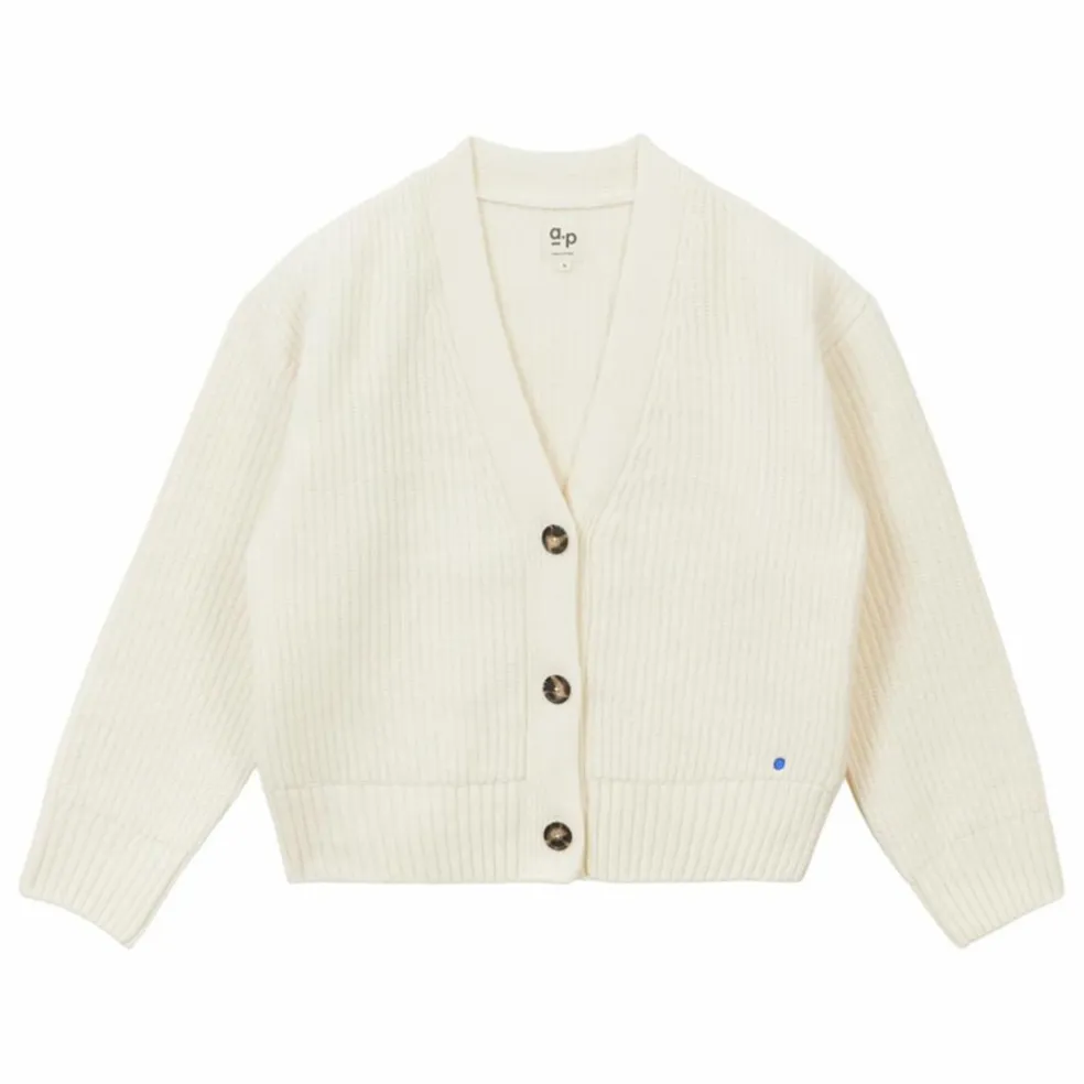 Gilet Gihane Laine | Ecru