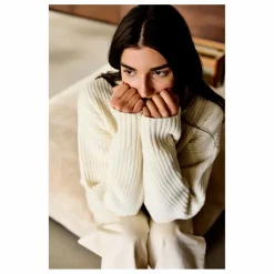 Gilet Gihane Laine | Ecru