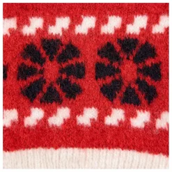 Gilet Jacquard Laine | Rouge