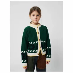 Gilet Jacquard Laine | Vert