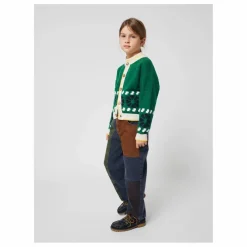 Gilet Jacquard Laine | Vert